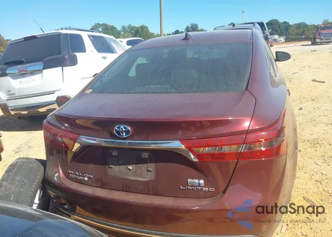 2016 Toyota Avalon Hybrid Limited from USA, damaged, VIN 4T1BD1EB4GU051237